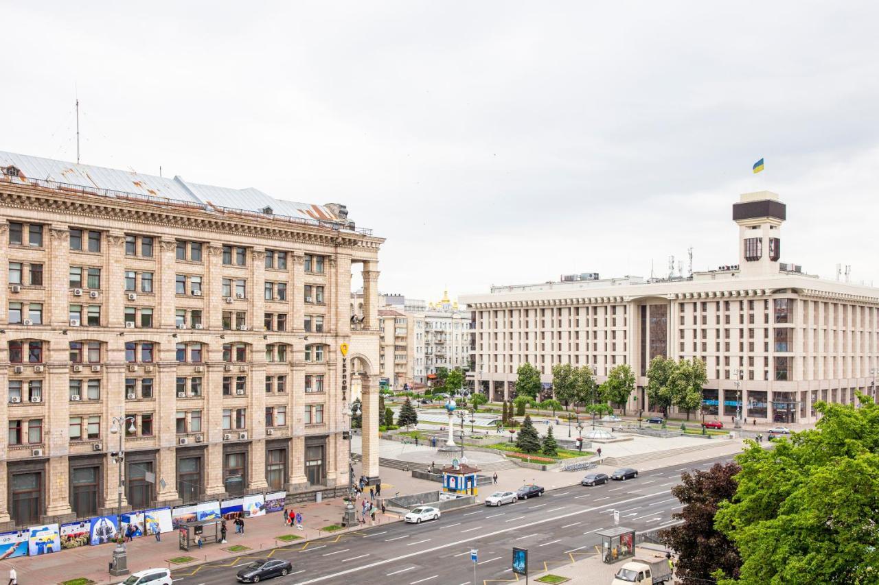 Апартаменти 4-Кімнатні В Центрі Києва М. Хрещатик Κίεβο Εξωτερικό φωτογραφία